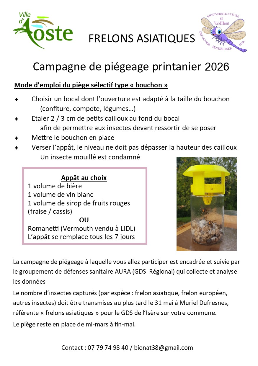 mode emploi piège bouchon 2026
